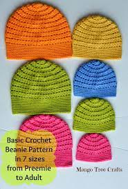 Basic Beanie Crochet Pattern With Spring Just Around The Corner I Would Like To Share Basic Crochet Beanie Pattern Basic Crochet Beanie Crochet Beanie Pattern