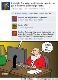 Damned Reindeer Reindeer Santa Comic Facebook Meme Christmas Humor Christmas Jokes Christmas Comics