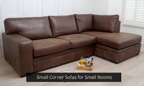 Dallas chocolate brown pu leather large corner group sofa suite. Small Corner Sofas For Small Rooms Darlings Of Chelsea Design Blog