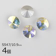 大人気 【スワロフスキー クリスタル ガラスビーズ アクセサリー 1122】【4個】【クリスタルAB 透明系 クリア】【SS47 約10.9mm】  ハンドメイド 手芸 材料 素材 スワロ ヴィンテージ ブローチ の通販【チェコビーズ専門店 BEADER】チェコビーズ