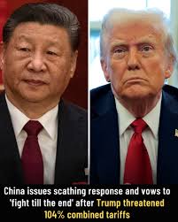 On April 4, 2025, China made a big move against the United States.  President Donald Trump had just started something called "Liberation Day,"  where he put new taxes, called tariffs,