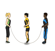 Long Rope Skills Nakean Skipping rope icon in cartoon style isolated on white background vector illustration skipping rope icon in cartoon style isolated on white background. long rope skills nakean