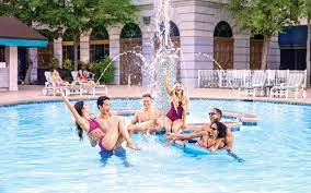 Lounge chairs and towels are provided for your convenience. Pool New York New York Hotel Casino