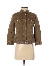 Details About Nwt White House Black Market Women Brown Jacket 4 Petite