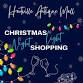 Christmas Night Light Shopping