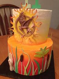 Birthday Cake On Fire Meme Hunger Games Cakes Cupcakes Cookies With Images Hunger Games Cake Hunger Games Decorations Hunger Games Party