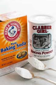 Baking soda is a more fine powder, while washing soda is more course and textured. Baking Soda Vs Baking Powder What S The Difference Baking Soda Baking Powder Baking Powder For Cleaning Baking Soda