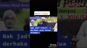 Pendakwah terkenal, mohamad wadi annuar ayub atau dikenali ustaz wadi anuar, 35, dipindahkan ke hospital raja permaisuri bainun (hrpb), ipoh, hari ini bagi menjalani rawatan lanjut. Ustaz Wadi Anuar Isteri Derhaka Atau Ketua Bidadari Youtube