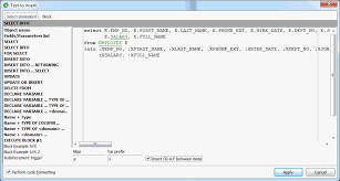 The Database Experts Doc Sql Editor