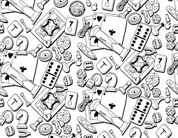 Here you will find hundreds of coloring pages for free. Board Game Coloring Page Coloring Pages Coloring Books Free Coloring