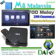 Android tv boxes allow you to instantly access all of your favorite video and music apps, along with some light games, without going out and buying a when it comes to the best android tv boxes, our overall pick has to be the chromecast with google tv. Malaysia Iptv Myiptv Server Astro Channels Quad Core Android 4k Box M8 Hd Tv Receiver Vod Support 1 Year Free 2g 8g Dhl Free Receiver Upgrade Receiver Azboxreceiver Dongle Aliexpress