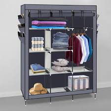 Maybe you would like to learn more about one of these? Portable Wardrobe Closet For Hanging Clothes Combination Armoire For Space Saving Ideal Storage Organizer 50 X 17 7 X 68 9 Inch Walmart Com Walmart Com