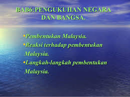 Bab 6 Ting 5 Sejarah Spm