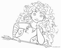 Ariel is a fictional character who deserves the title of the walt disney picture s 8th animated film the little mermaid 1989. Free Printable Brave Coloring Pages For Kids