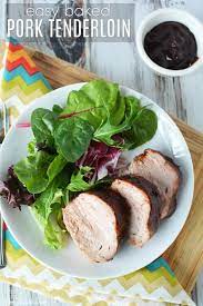 Let cool for 20 minutes before serving. Baked Pork Tenderloin Learn How To Bake Pork Tenderloin