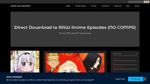 I need a place to get raw anime and a bit of help on how to download it and make it usable. Anime Raw Anime Raw Collection Direct Download Link