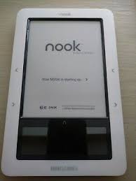 Barnes Noble Nook White Ereader 1 3gb Wifi In 2020 Tablet Ereader Nook
