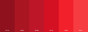 22 Attractive Red Monochromatic Color Palettes Blog