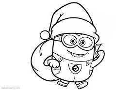 27 Great Image Of Minion Printable Coloring Pages Entitlementtrap Com Christmas Coloring Pages Minion Christmas Santa Coloring Pages