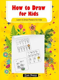 To make flowers in this book you are required to have a flower iron. How To Draw Learn To Draw Flowers For Kids How To Draw Beginners Kids Learn To Draw Book For Kids Drawing Flowers Book Free Delivery At Eden Co Uk