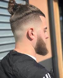 With very short hair on the sides and back, the longer hair on top comes into focus and allows guys to style a several popular hairstyles. The Top Knot Hairstyle Visual Guide For Men 7 Different Styles In 2021 Top Knot Hairstyles Long Hair Styles Men Top Knot