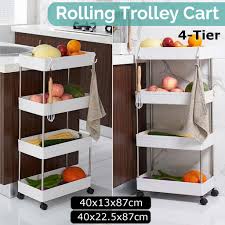 Maybe you would like to learn more about one of these? Buy 4 Layers Cart Removable Storage Rack With Rolling Wheels Space Saving Storage Shelf For Kitchen Dining Bathroom Room At Affordable Prices Free Shipping Real Reviews With Photos Joom