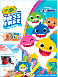 Learn how eye color is determined as well as what to expect as baby develops. Amazon Com Crayola Baby Shark Wonder Pages Mess Free Coloring Gift For Kids 1 Count Pack Of 1 Toys Games