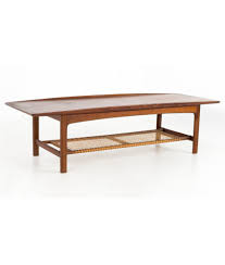 Lane acclaim modern dovetail surfboard coffee table. Danish Teak And Cane Mid Century Surfboard Coffee Table
