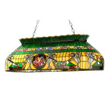 Tiffany Pool Shark Oblong 6 Light Pool Table Light Pool Table Lighting Pool Light Light Table