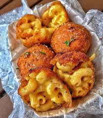 I Ate Fried Mac And Cheese Balls Food Recipes Fried Mac And Cheese Food Mac And Cheese Bites