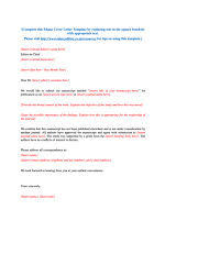 An example of a cover letter for a medical assistant. How To Write An Effective Journal Cover Letter Free Templates Edanz Learning Lab