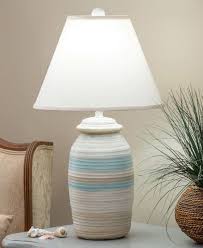 beach table lamps ocean spa small ribbed pot table lamp bella coastal decor table lamp beach table lamp