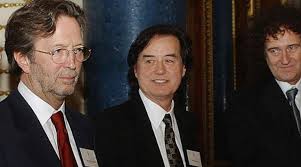 Jimmy Page reveals his reaction when he first saw Eric Clapton play