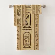 Find great designs on shower curtains, beach towels, duvet covers, pillow cases & pillow shams. Ancient Egypt Bathroom Accessories Zazzle