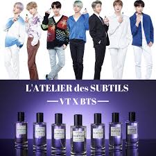 Vt X Bts Perfume L Atelier Des Subtils Perfume Atelier Bts