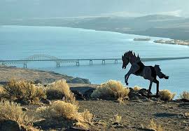 Wild horse reservoir state recreation area. Wild Horses Monument Washington