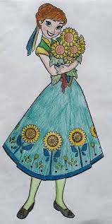 Frozen fever pages elsa sheet at getcolorings. Frozen Fever Anna Coloring Page By Fgutteberg On Deviantart