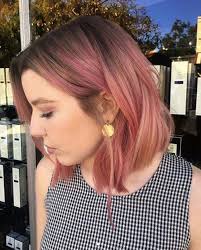 Pink Balayage Short Hair Bob Shorthaircolor Short Ombre Hair Short Hair Balayage Ombre Hair Color