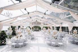 This Groom Called The Wedding Planner Before He Even Proposed Tent Wedding Reception Marquee Wedding Destination Wedding Reception Decor