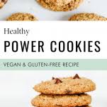 Very healthy for your heart! Healthy Power Cookies Vegan Gluten Free Elizabeth Rider