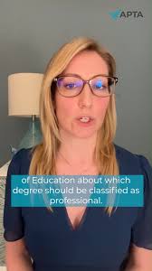 APTA is aware of the U.S. Department of Education's RISE Committee  recommendation to reclassify the physical therapist degree. While not a  final determination, this proposal is misguided, misinformed, and threatens  an already