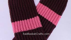 We like the version of this scarf that jared flood. Burgundy Scarf Reversible Free Knitting Pattern Red Basket Crafts