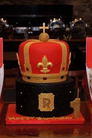 Red Black And Gold Baby Shower Ideas 3dimensional Cakes Prince Baby Shower Cake Red Baby Shower Royal Baby Shower Boy