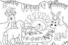 Op deze pagina vind je kleurplaten van de geboorte van jezus dit is een bijbels tafereel. Kleurplaten Kerst Clipart Geloven Is Leuk