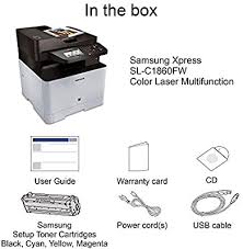 This list is updated periodically and may not include all of the newest printers that are compatible with windows 10 mobile. Samsung Xpress C1860fw Wireless Color Laser Printer With Scan Copy Fax Simple Nfc Wifi Connectivity And Built In Ethernet Ss205h