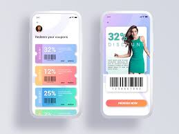 Coupon Redeem Beauty App Coupon Design Web App Design