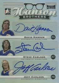 Gold boxes have a total of 9 packs (8 are randomized). Collecting Hanson Brothers Hockey Cards Checklist Guide