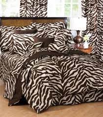 This zebra print comforter set feels so comfortable and cozy, you may never want to get out of bed. Zebra Brown Striped Bedding Zebra Bedding Zebra Print Bedding Zebra Bedding Full Bedding Sets