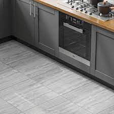 Because chocolate floor tiles can run from polished marble to distressed porcelain, they can also help set the style a member in good standing with the national kitchen and bath association, asaff has. Wickes Olympia Light Grey Polished Stone Porcelain Wall Floor Tile 600 X 600mm Wickes Co Uk