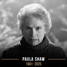 R.I.P. Ms. Voorhees 🔪🔪🔪 PAULASHAW PAULA SHAW 1941-2025 2025 1941-